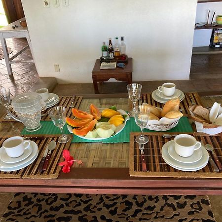Espelho Bahia Blue House Bed & Breakfast Прая ду Еспельо Екстериор снимка