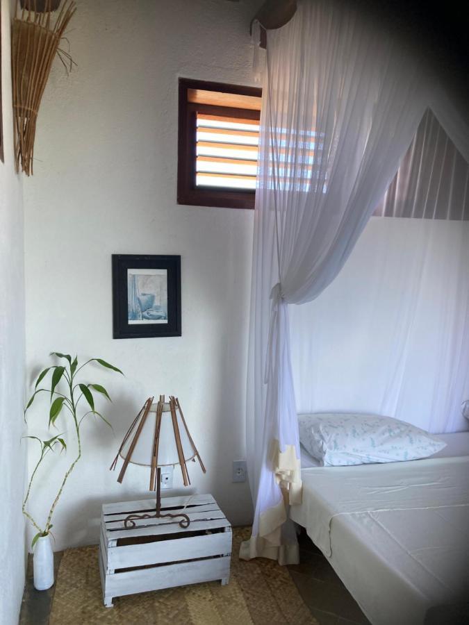Espelho Bahia Blue House Bed & Breakfast Прая ду Еспельо Екстериор снимка